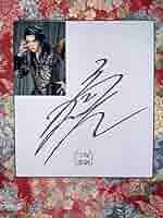 宝塚歌劇団　礼真琴　サイン色紙 宝塚歌劇団 星組 トップスター 礼真琴 サイン 色紙 - メルカリ